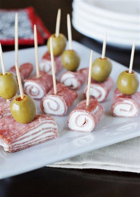 Quick Salami And Cream Cheese Bites Recipe Yummy Appetizers Snacks