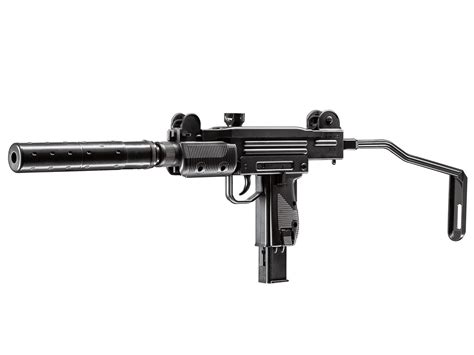 Co2 Maschinenpistole Umarex Iwi Mini Uzi Schalldämpferatrappe Kaliber 4