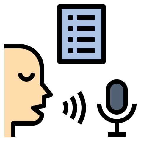 Voice Recognition Noomtah Lineal Color Icon
