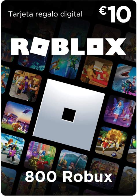 Tarjeta Regalo De Roblox 800 Robux Amazones Videojuegos