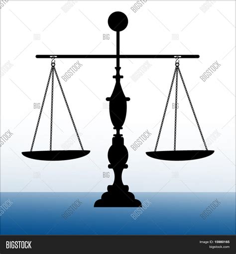 Scales Justice Vector And Photo Free Trial Bigstock