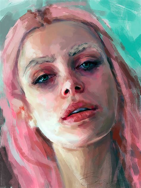 Expressive Female Portraits by Ivana Besevic | Daily design inspiration ...
