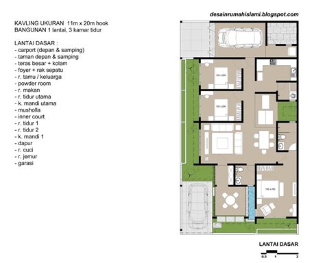 Desain rumah minimalis ukuran lahan 6x12 meter 1 lantai dengan 3 kamar tidur minimalis tapi mewah beserta ukuran denah dan. Desain Rumah Ukuran 6x12 Dengan 3 Kamar Tidur - Sekitar Rumah