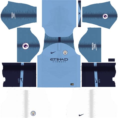 Manchester City Dream League Soccer Kits X Soccer