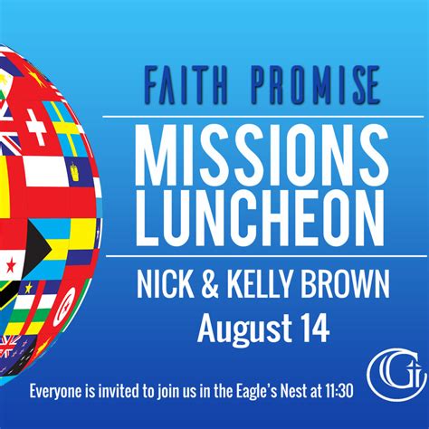 Missions Luncheon Grace Community Church