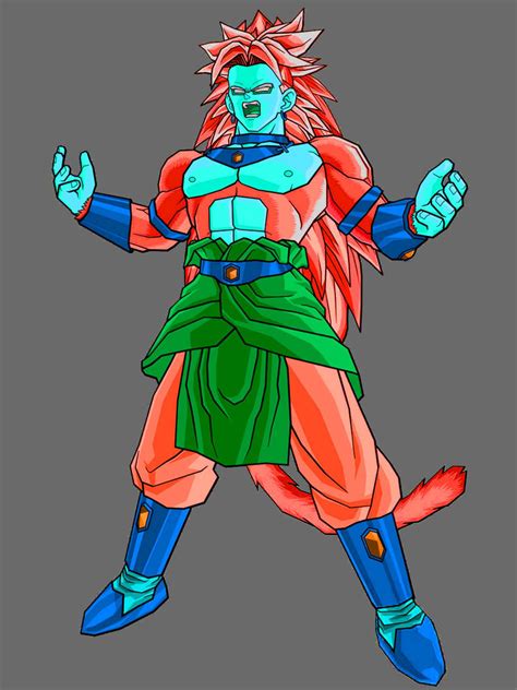 Toriyama stated the character and his origin is reworked, but with his classic image in mind. Image - Broly super saiyan 5 by alessan-2.jpg - Dragon Ball Wiki