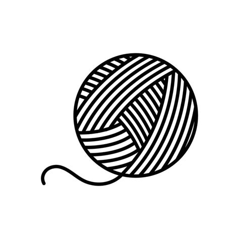 Wool Yarn Logo Icon Design Vector 8325926 Vector Art At Vecteezy