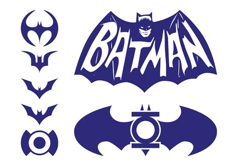 Batman Logos Pack 77139 Vector Art At Vecteezy
