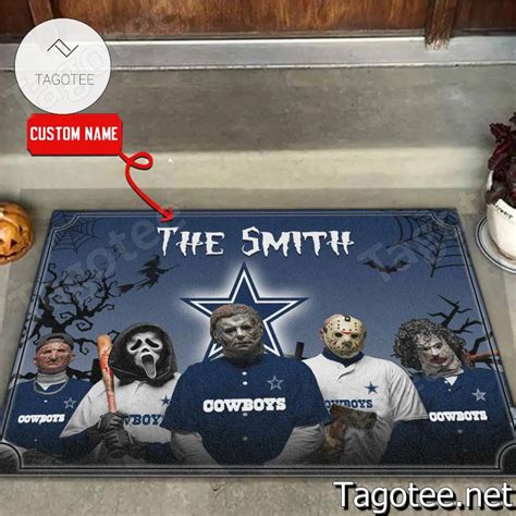 Dallas Cowboys Nfl Halloween Doormat Tagotee