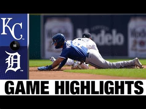 Royals Vs Tigers Game Highlights Mlb Highlights Youtube