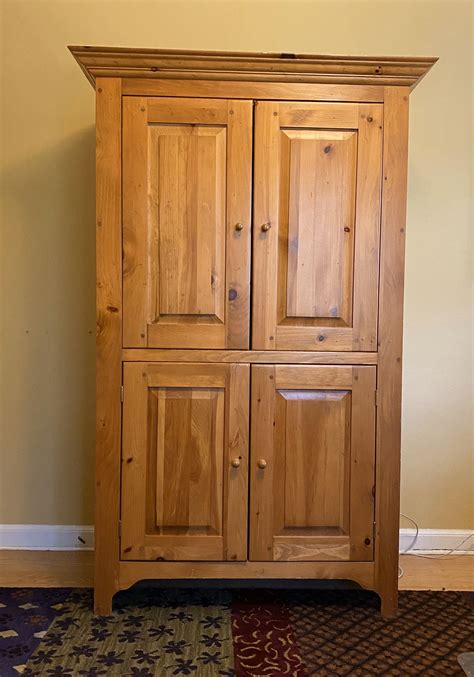 Knotty Pine Armoire For Sale In Chappaqua Ny Offerup