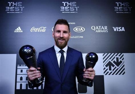 Lionel Messi Wins Fifa Worlds ‘best Player Ahead Of Ronaldo And Van Dijk