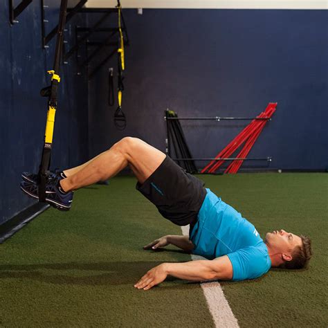 Suspended Hip Thrust Exercise Guide And Video