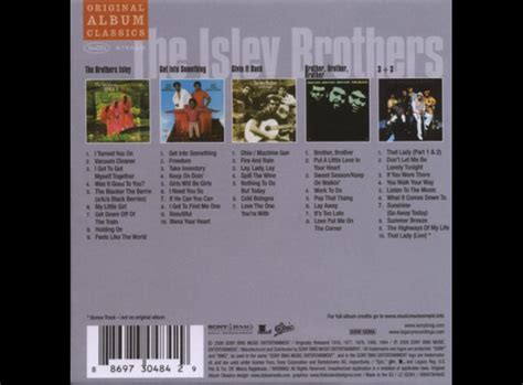 the isley brothers original album classics [5cd] menart