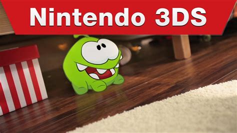 Cut the rope to feed candy to the green monster! Nintendo 3DS - Cut the Rope: Triple Treat - YouTube