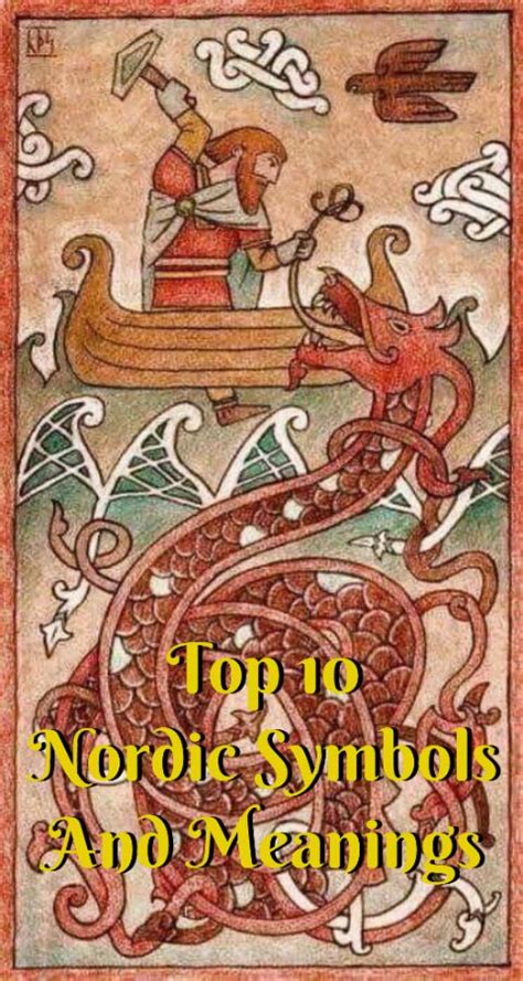 Top 10 Viking Symbols And Meanings Viking Symbols Norse