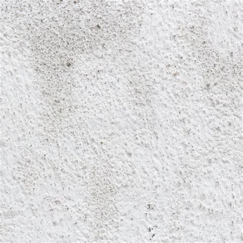 Stucco White Wall For Use As A Background Or Texture Stock Photo