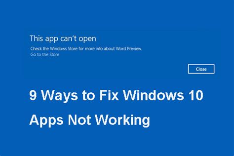 Secured credit cards can help you establish credit or rebuild it. Full Guide on Windows 10 Apps Not Working (9 Ways ...