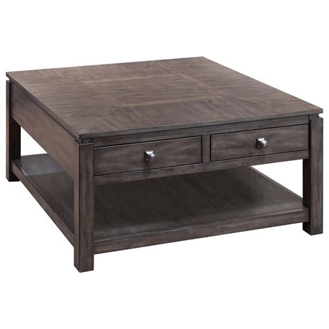 Winners Only Hartford Ah340c 40 4 Drawer Square Coffee Table Dunk
