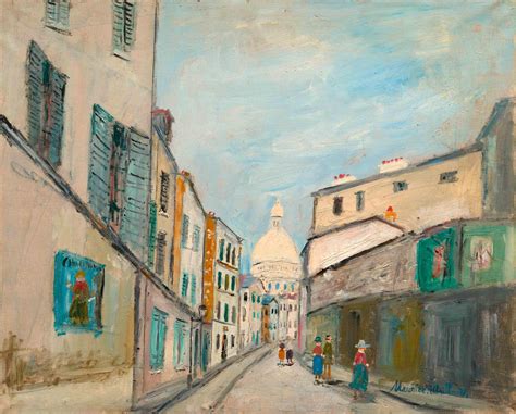 At Auction Maurice Utrillo Maurice Utrillo