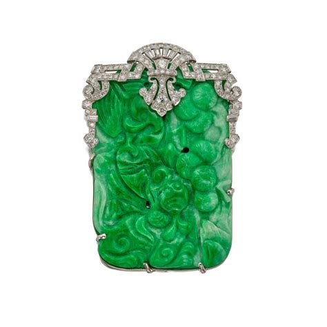 jade and diamond brooch fine jewels 2021 sotheby s