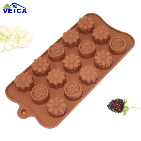 forma de silicone com 3 moldes diferentes para bolo molde flexível para bolo chocolate