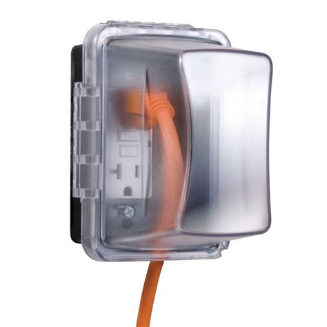 Hubbell Taymac 1 Gang Rectangle Plastic Weatherproof Electrical Box