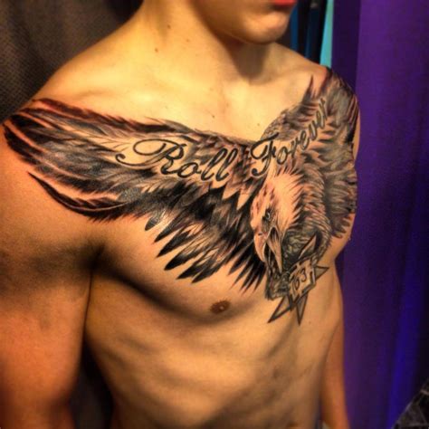Https://tommynaija.com/tattoo/chest Eagle Tattoo Design