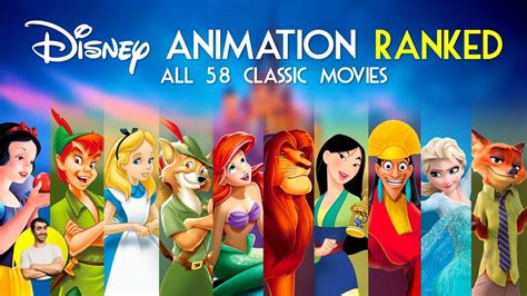 Top 110 Ranking Disney Animated Movies
