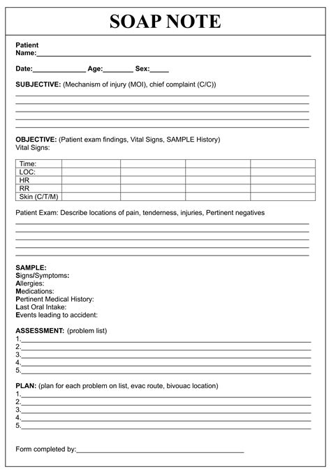 A progress note using the soap formatas mentioned above, one of the formats used in writing a. 10 Best Printable Counseling Soap Note Templates ...