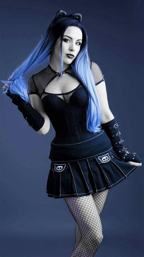 Gothic Girls Goth Beauty Dark Beauty Rock And Roll Fashion Steam Girl Fashion Models