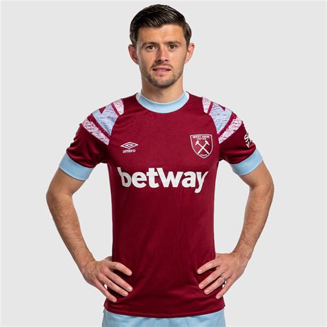 New Season West Ham United Home Football Shirt 2021 2022 Sponsored By Betway