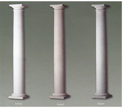 Home Colonial Pillars Fiberglass Columns Pillars Curb Appeal