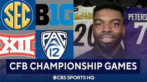 Cfb Championship Game Picks Sec Big Ten Big 12 Pac 12 And More Cbs