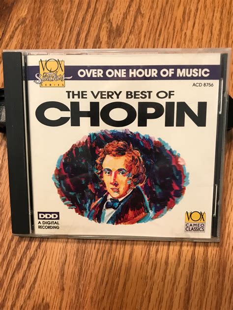 The Very Best Of Chopin By Frédéric Chopin 1993 Cd Vox Cameo