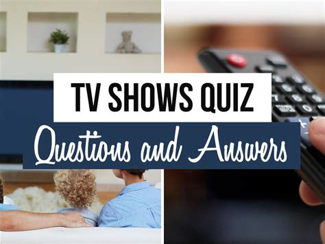 98 Tv Shows Quiz Questions And Answers Inc Picture Round Quiz