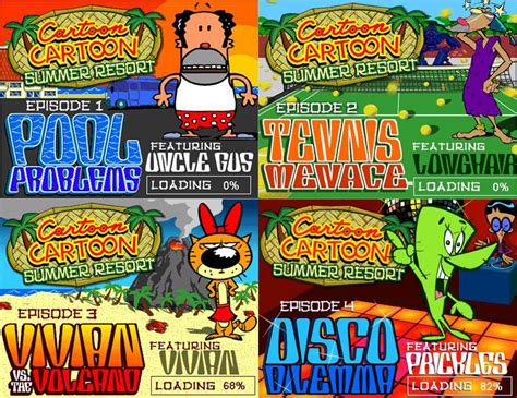 Cartoon Network Cartoon Cartoon Summer Resort Games Rnostalgia