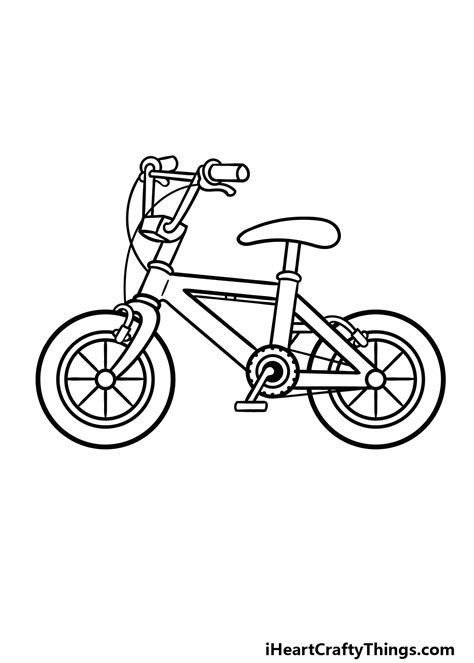 How To Draw A Cartoon Bike Mixvolume9