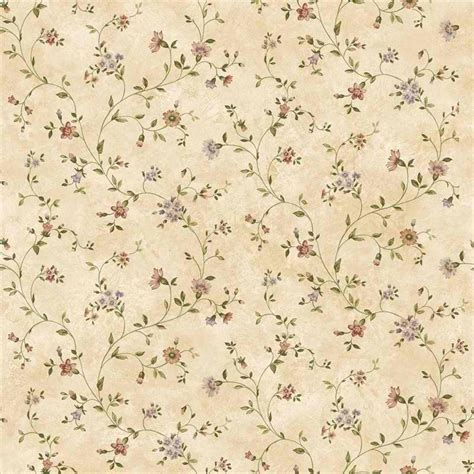 Free Download Beige Antique Floral Vine Wallpaper Rustic Country
