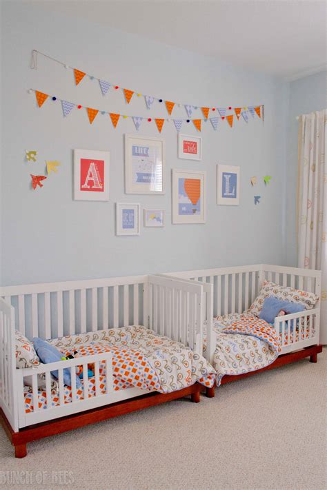 Twin Boys Toddler Room Project Nursery
