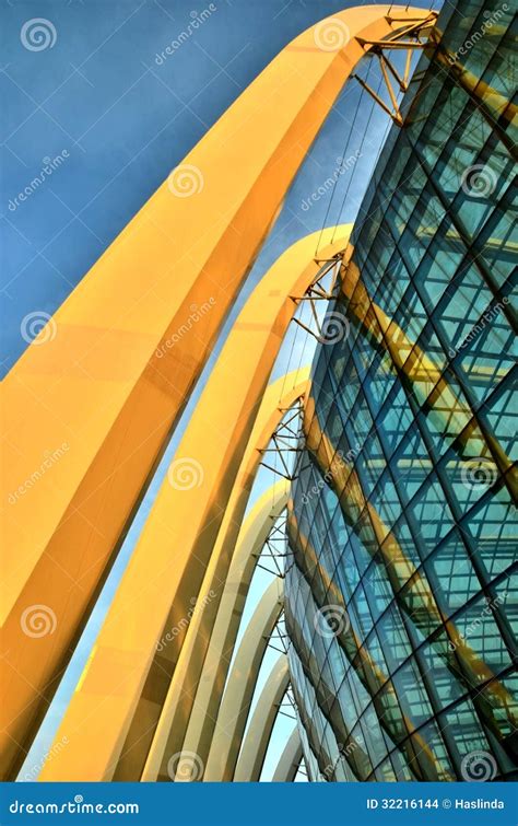 Glass Dome Architecture Gardens By The Bay Stock Photo Image Of