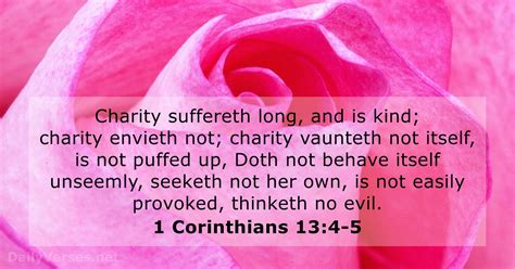 1 Corinthians 134 5 Bible Verse Kjv