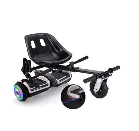 White Fog Hoverboard And Wireless Speaker And Black Hovercart Ul 2272