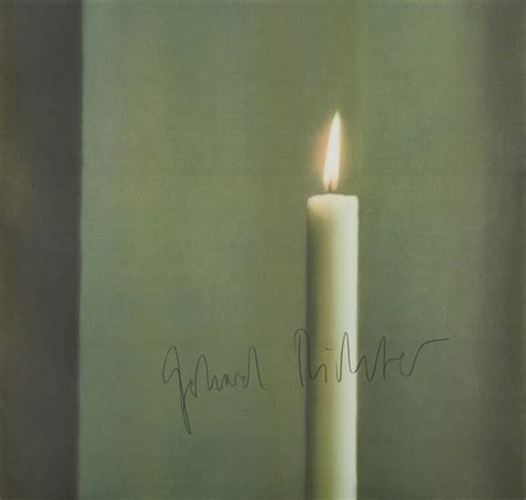Gerhard Richter Kerze I Candle I 1988 Artsy