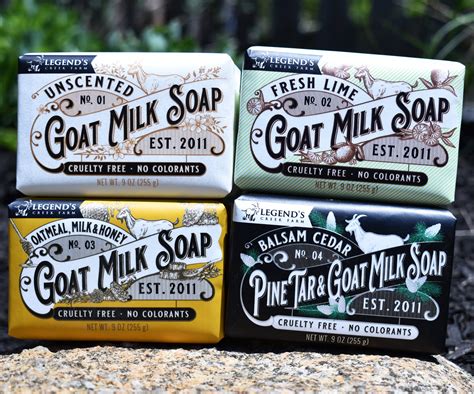 Unscented Triple Milled Goat Milk Soap Fragrance Free Legend S Creek Farm