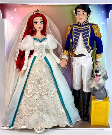 Mmdisney200 — Ariel And Prince Eric Wedding Doll Set Review