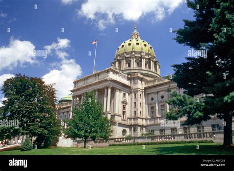 Harrisburg Pennsylvania State Capitol Building Stock Photo Alamy