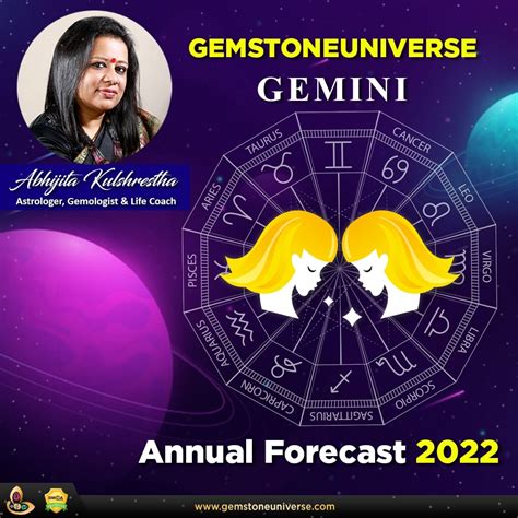 Gemini Annual Forecast And Predictions 2022 For Your Moon Signs By