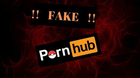 Porn Hub Not Real Fake Youtube