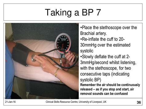 Basics Of Taking A Blood Pressure